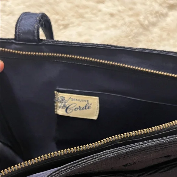 VINTAGE 1940’s-1950’s Genuine French Cordé Handbag